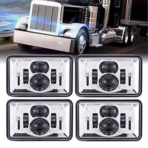 점 승인 된 4x6 인치는 지프 커맨더와 Kenworth 높고 / 낮은 광속을위한 정연한 헤드 라이트를지도했습니다